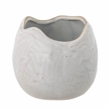 cache pot/vase blanc (r19427)